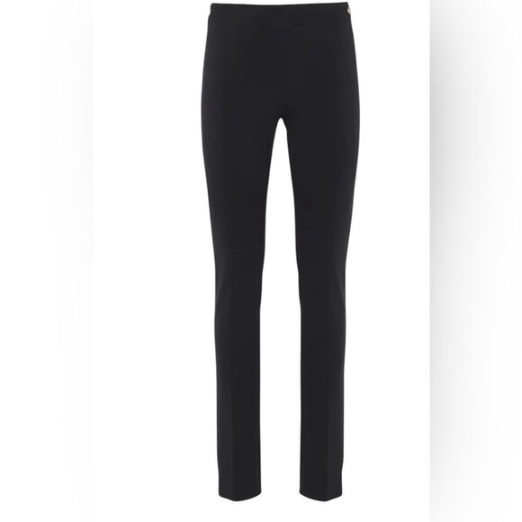 Callas Milano Black Crepe Black Pants Size 2 - Picture 5 of 10